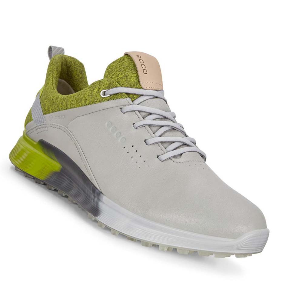 Ecco S-three Spikeless Golfskor Herr Beige | SE 556EBC